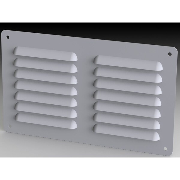 Louver Stand Kit, 5.81 in. H x 9-1/2 in. W x 0.43 in. L, Steel